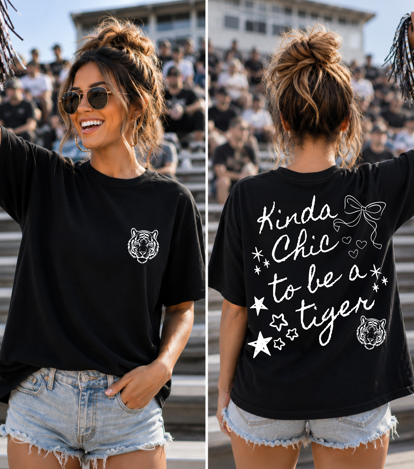 Kinda Chic to be a Mascot Editable Template  | *Blank Mockup Included