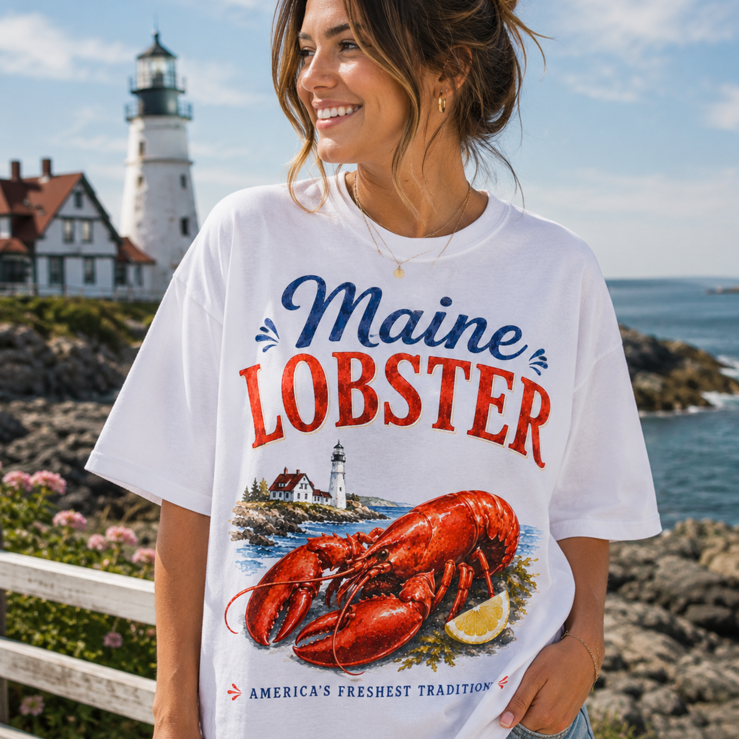 MAINE LOBSTER WATERCOLOR PNG