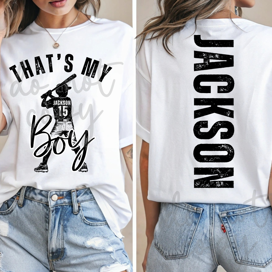 baseball softball thats my boy thats my girl editable template