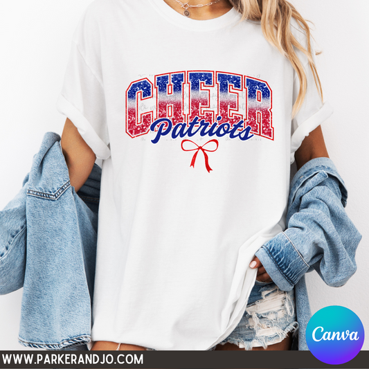 Cheer Frame Canva Template