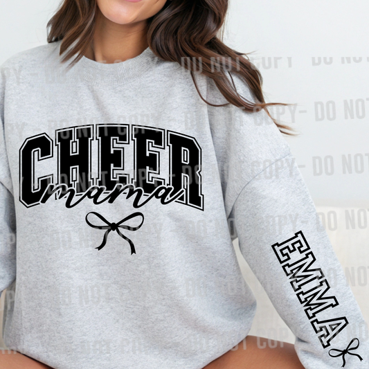 CHEER mama editable canva template