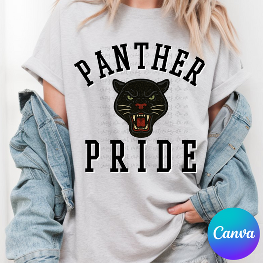 Mascot Pride Varsity Canva Template