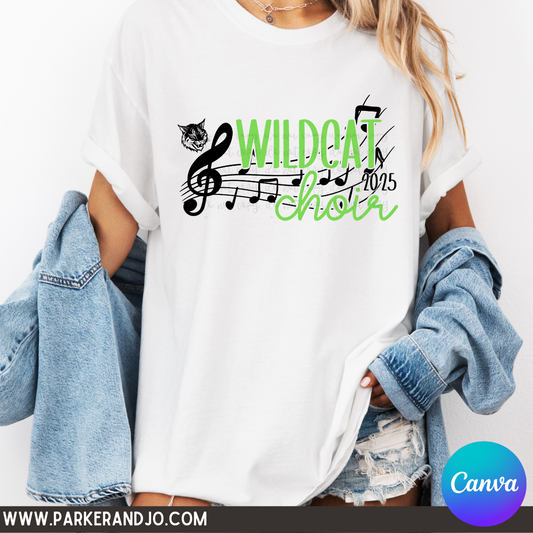 Choir Canva Template