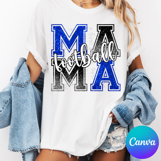 MAMA sports Canva Template