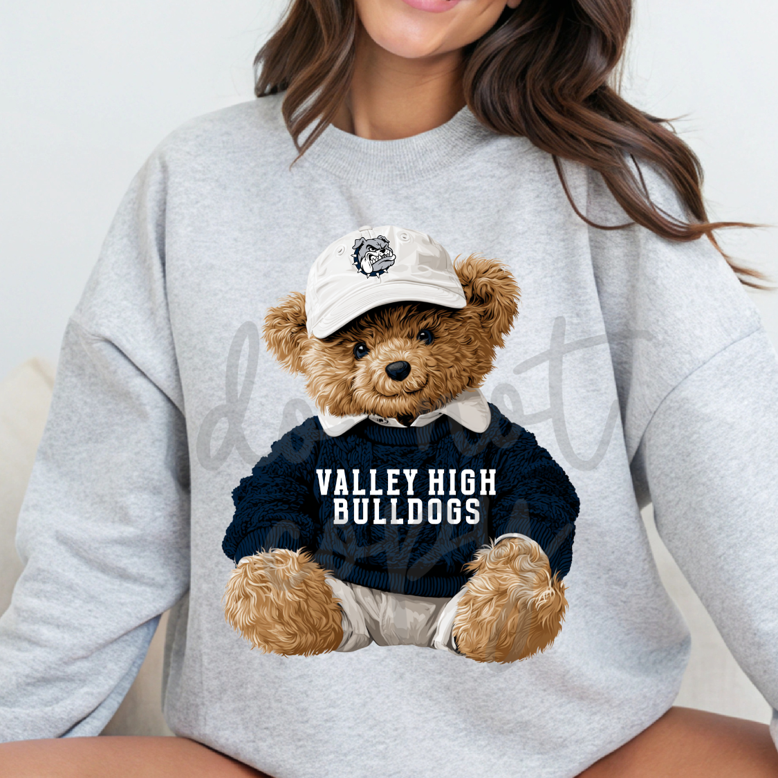 PREPPY BEAR EDITABLE CANVA TEMPLATE