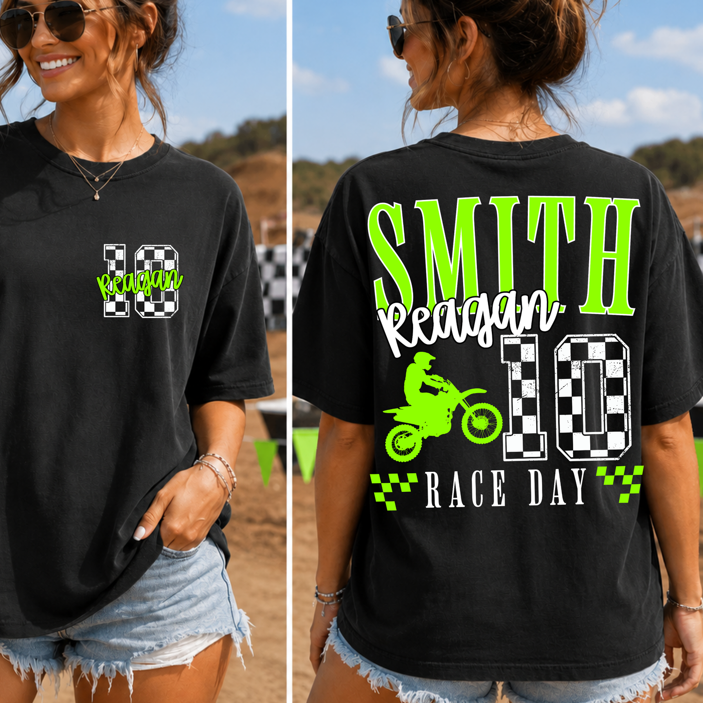 MOTOCROSS EDITABLE TEMPLATE | *blank mockup included