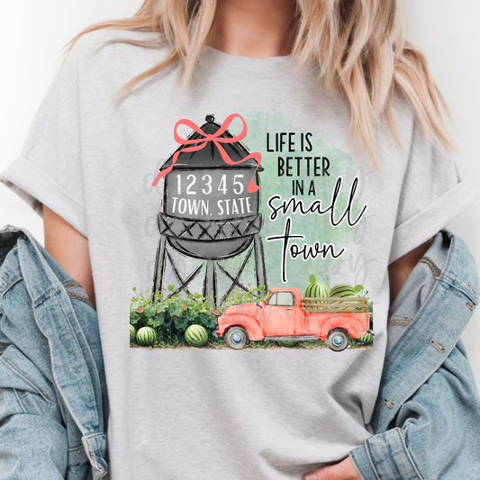 Small Town Watermelon Canva Template