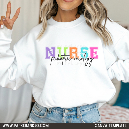 Nurse Custom Department Canva Template
