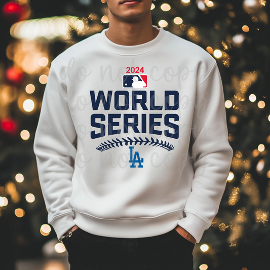 2024 World Series Los Angeles Dodgers PNG