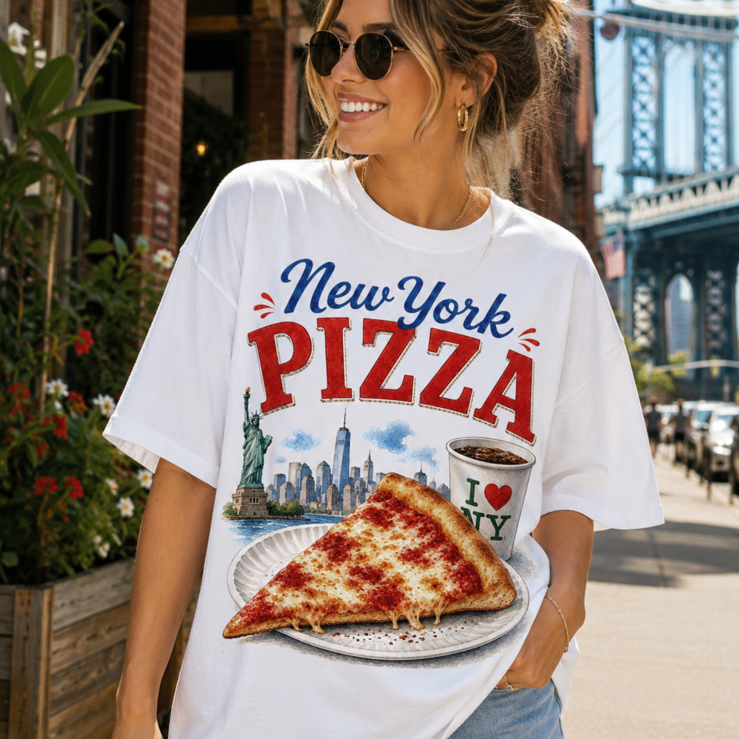 NEW YORK PIZZA WATERCOLOR PNG