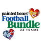 Painted Heart Football Bundle Google Drive