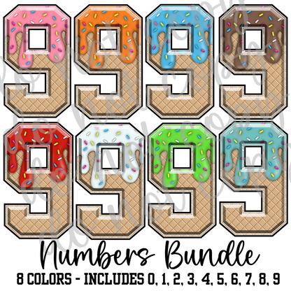 CUSTOM - drip baseball numbers & name png