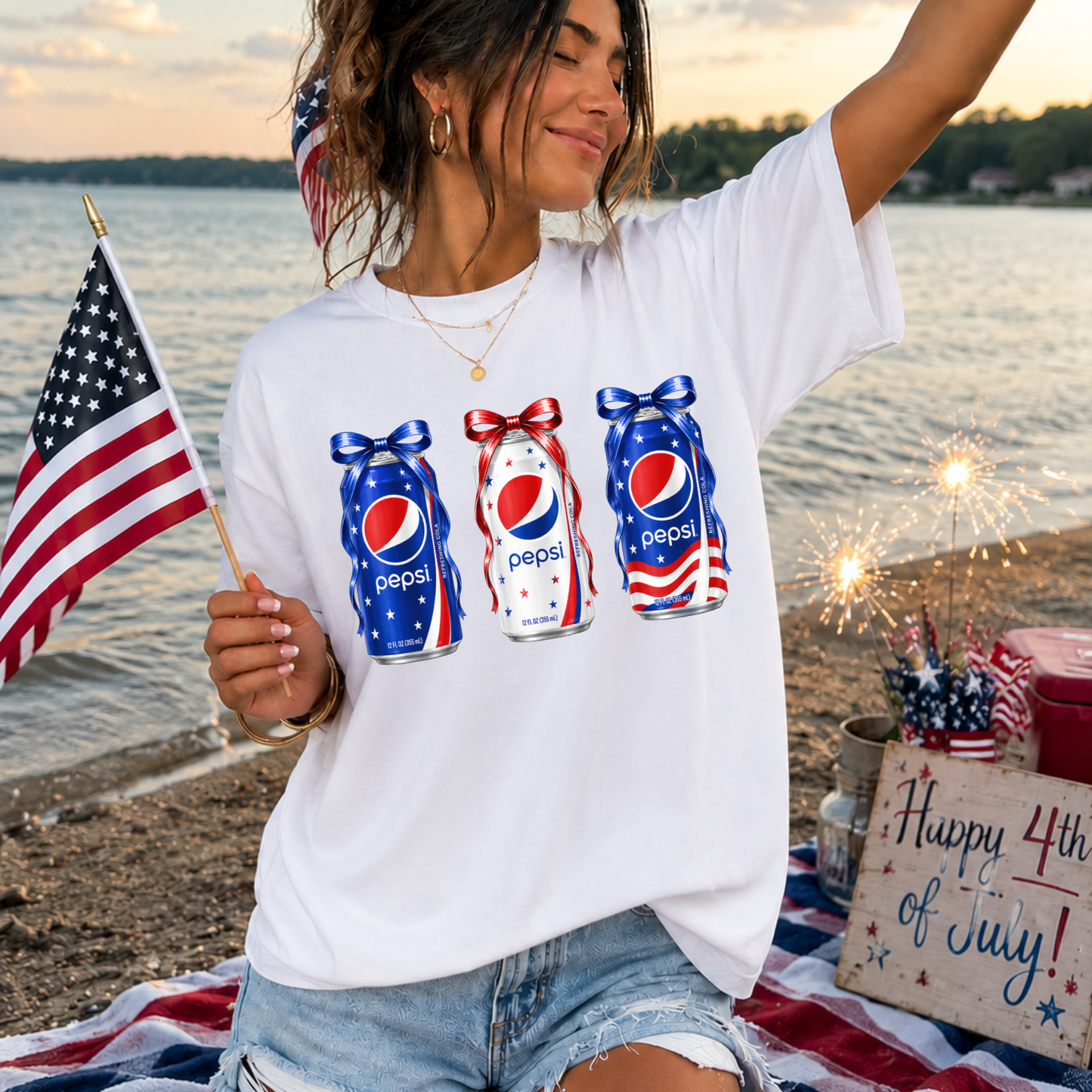PATRIOTIC PEPSI CANS PNG