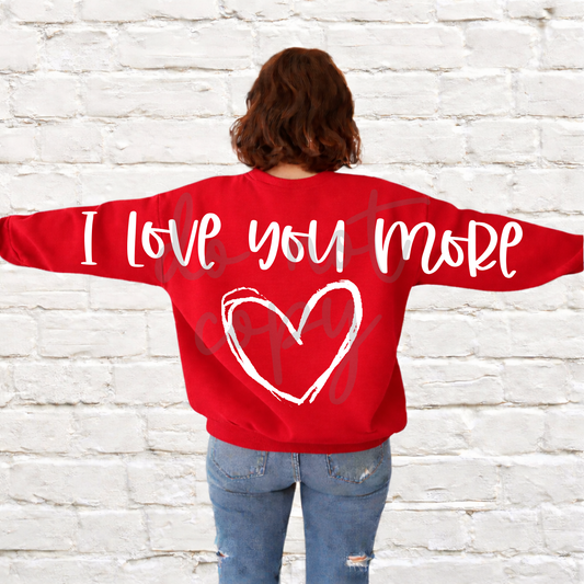 I love you more long (includes 2 pngs)