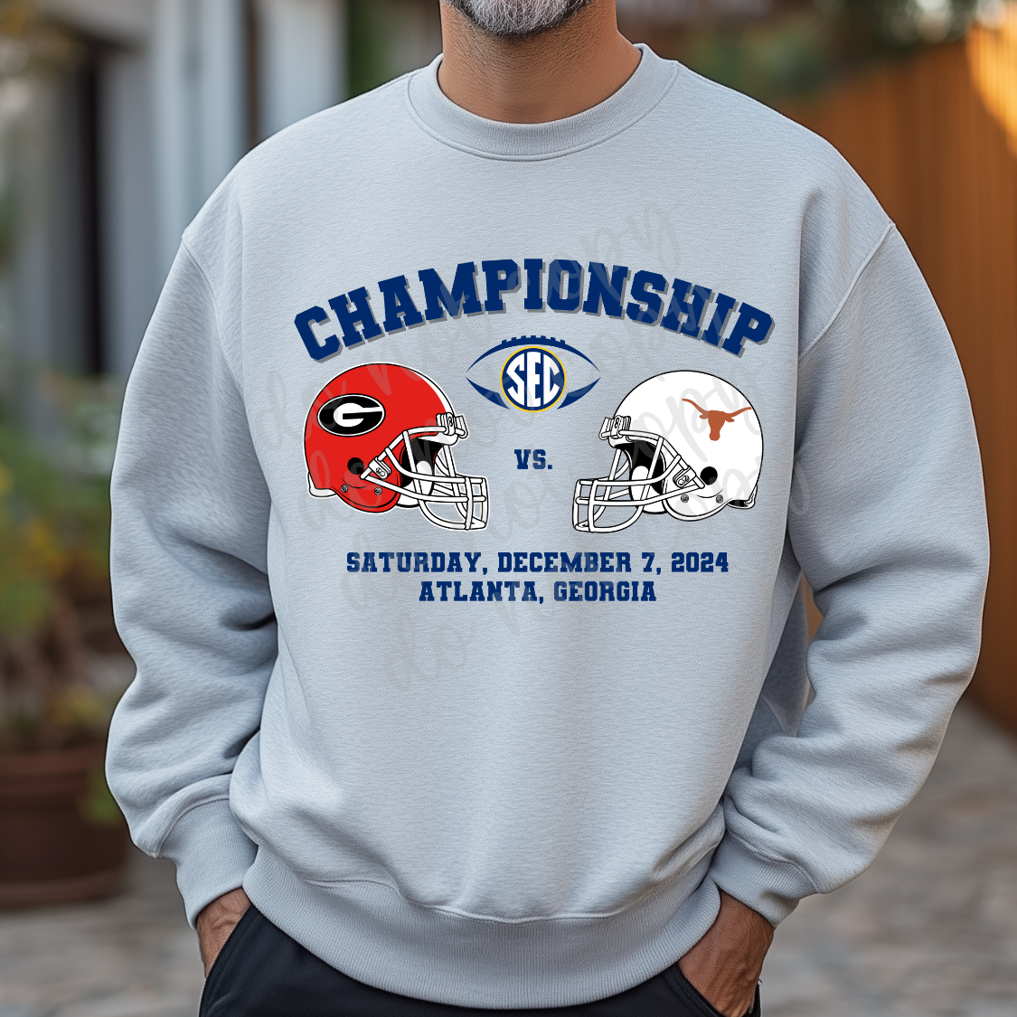 College Football Championship Mens Design 1 PNG