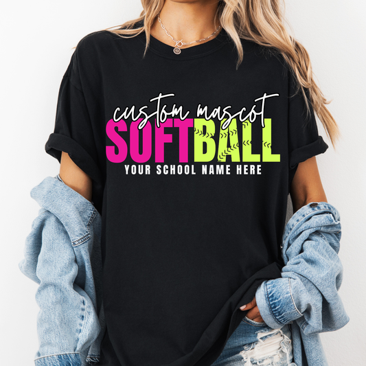 SOFTBALL EDITABLE CANVA TEMPLATE