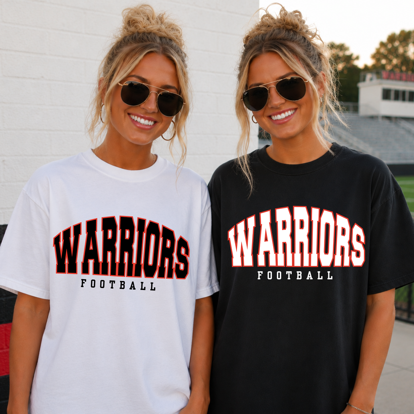 SPLIT ARCH VARSITY EDITABLE TEMPLATE | *blank mockup included