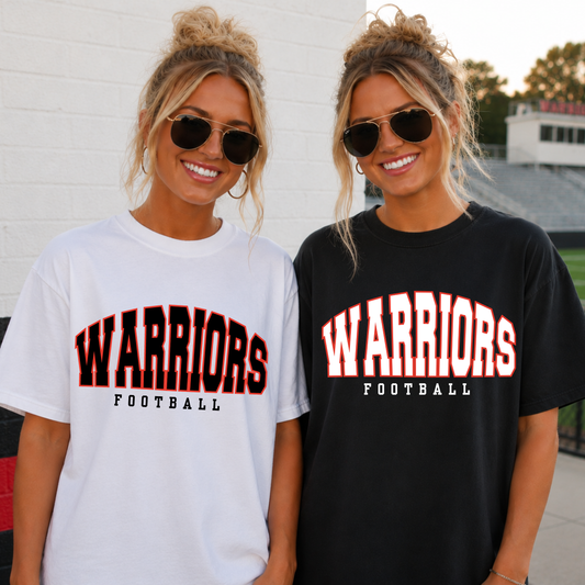 SPLIT ARCH VARSITY EDITABLE TEMPLATE | *blank mockup included