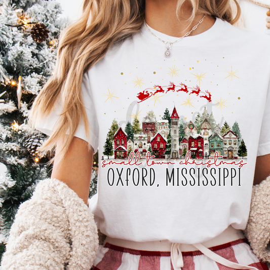 Small Town Christmas Canva Template