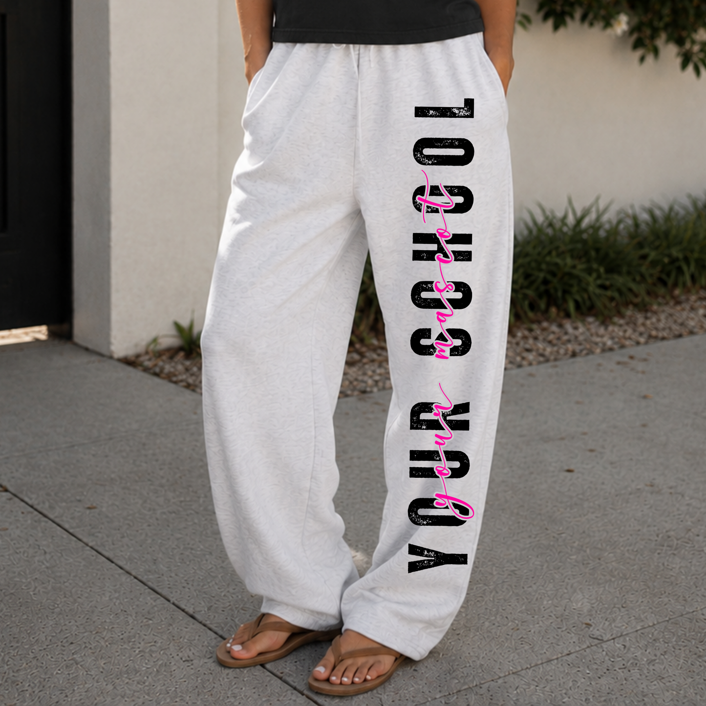 Sweatpants Editable Template | *blank mockups included