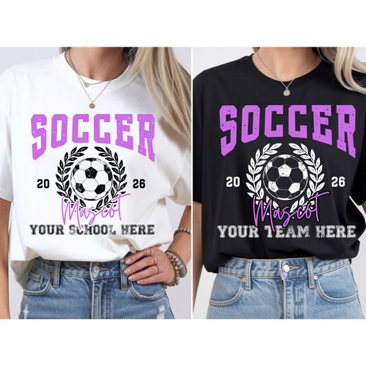 Soccer Wreath Editable Template
