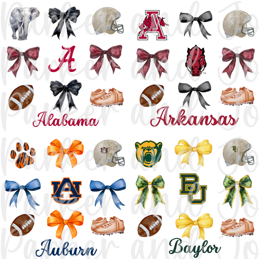 43 College Football Coquette Bow Google Drive Collection