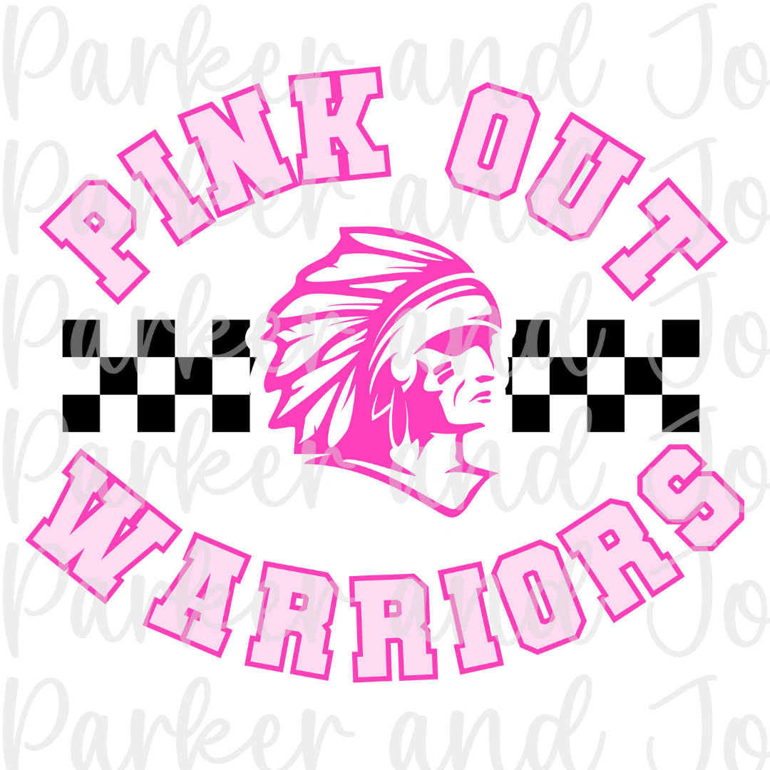 Pink Out Warriors PNG