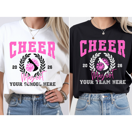 CHEER Wreath Editable Canva Template