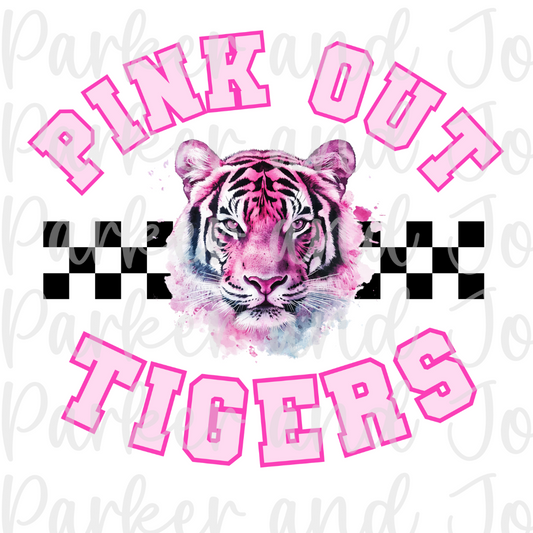 Pink Out Tigers PNG