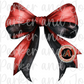 AZ Diamond Watercolor Bow PNG