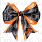 Baltimore Orioles Watercolor Bow PNG