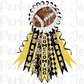 CUSTOM Homecoming Mum Yellow/Black