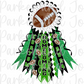 CUSTOM Homecoming Mum Green/Black