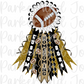 CUSTOM Homecoming Mum Black/Gold