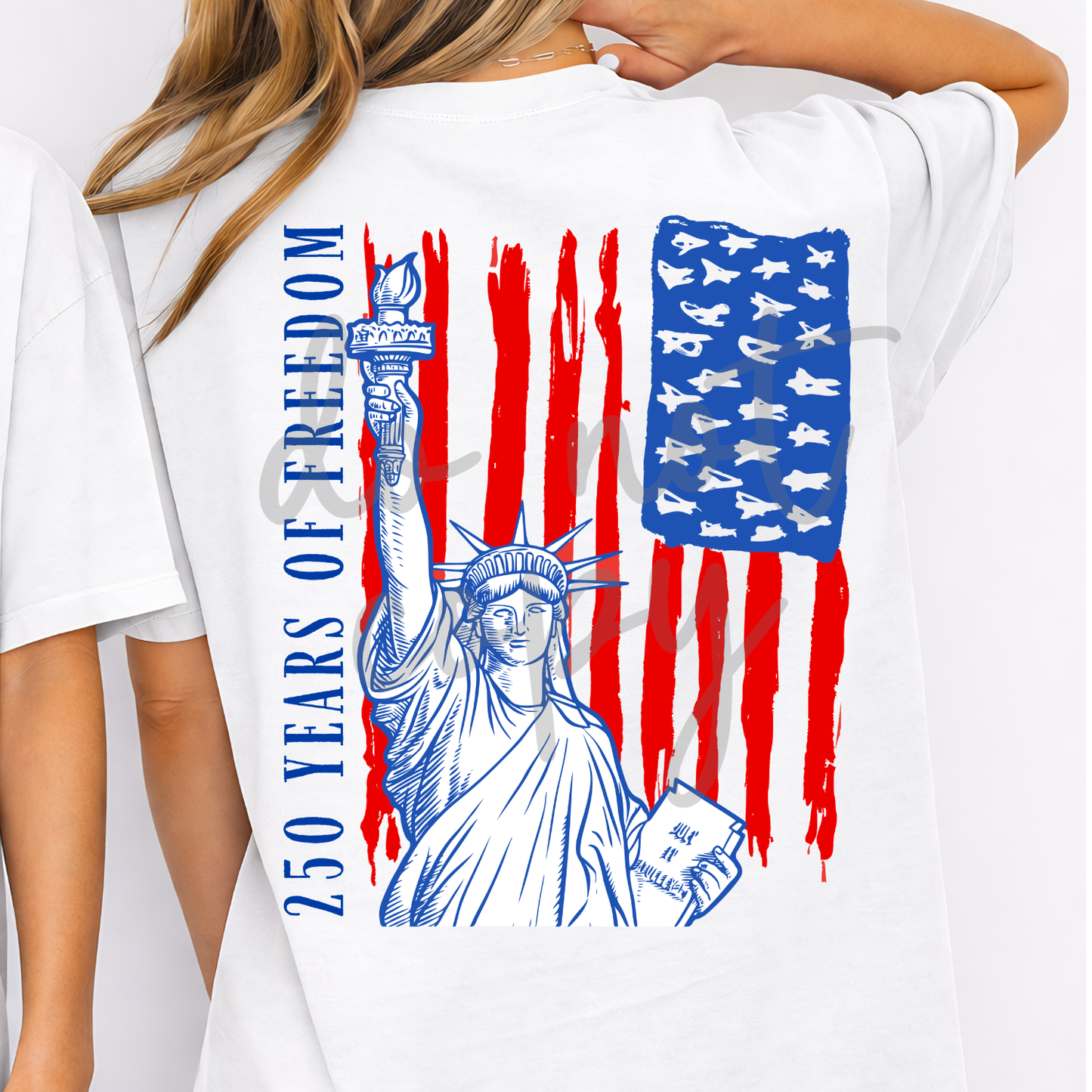 Parker & Jo™ Design Co. | 250 years of Freedom Statue of Liberty png
