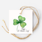 St. Patrick's Day Printable 2.5 inch Tags | Instant Download PDF File