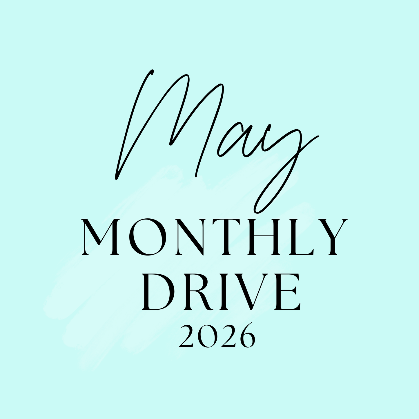 May 2026 Montlhy Drive