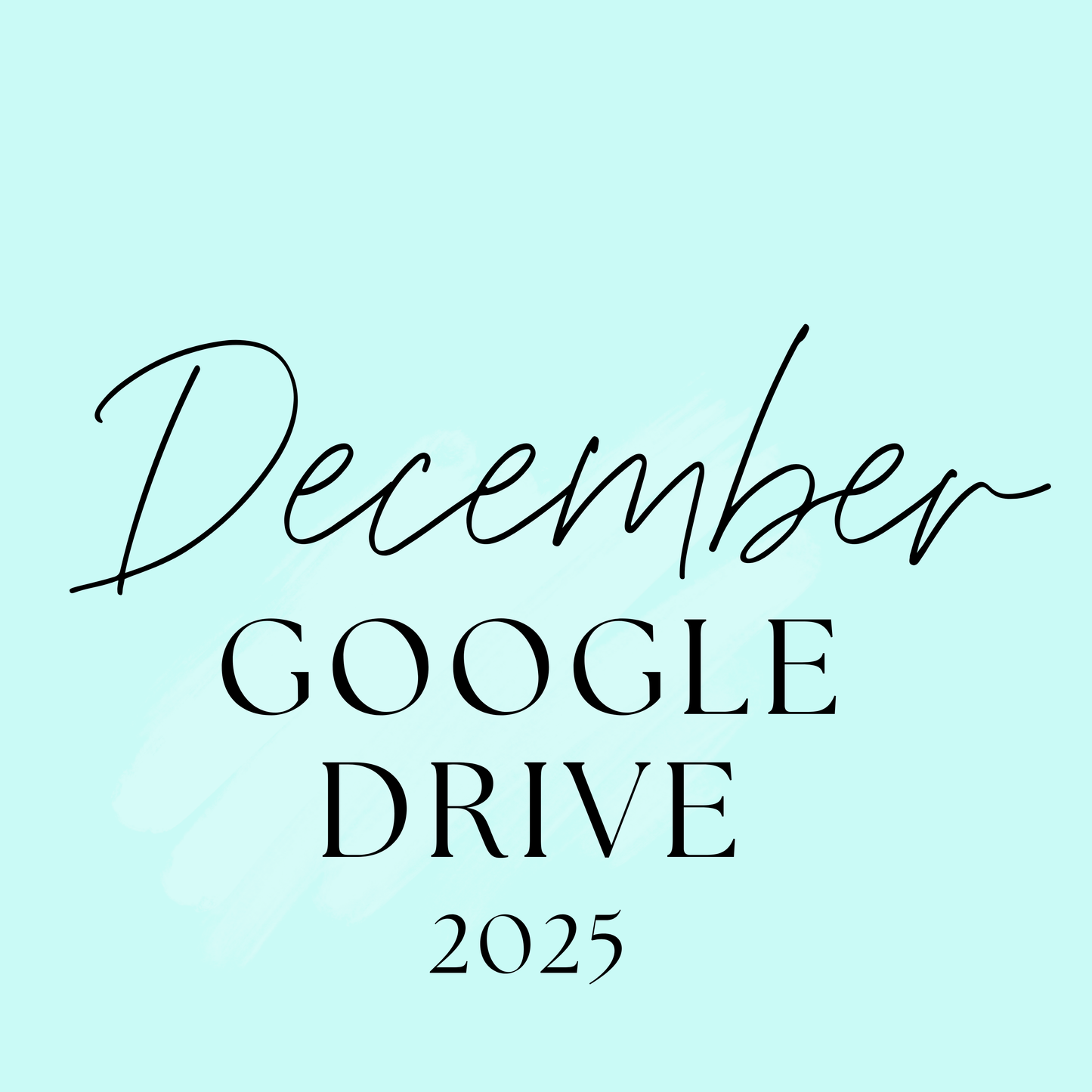 December 2025 Google Drive