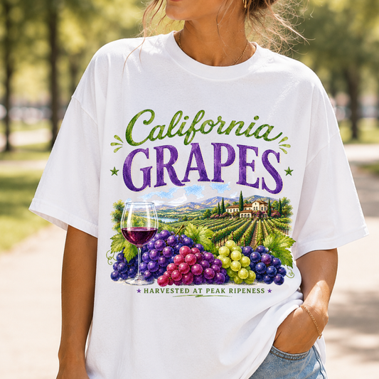 CALIFORNIA GRAPES WATERCOLOR PNG