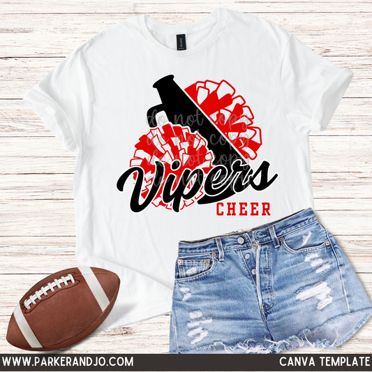 Cheer Canva Template