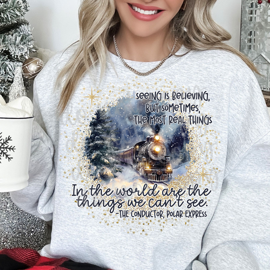 Christmas Train Movie Quote PNG