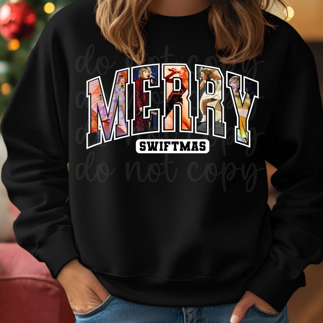 MerrySwftmas White Outline PNG