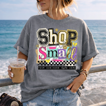 Support Your Local Small Business Editable Templates - 8 Designs - One Template