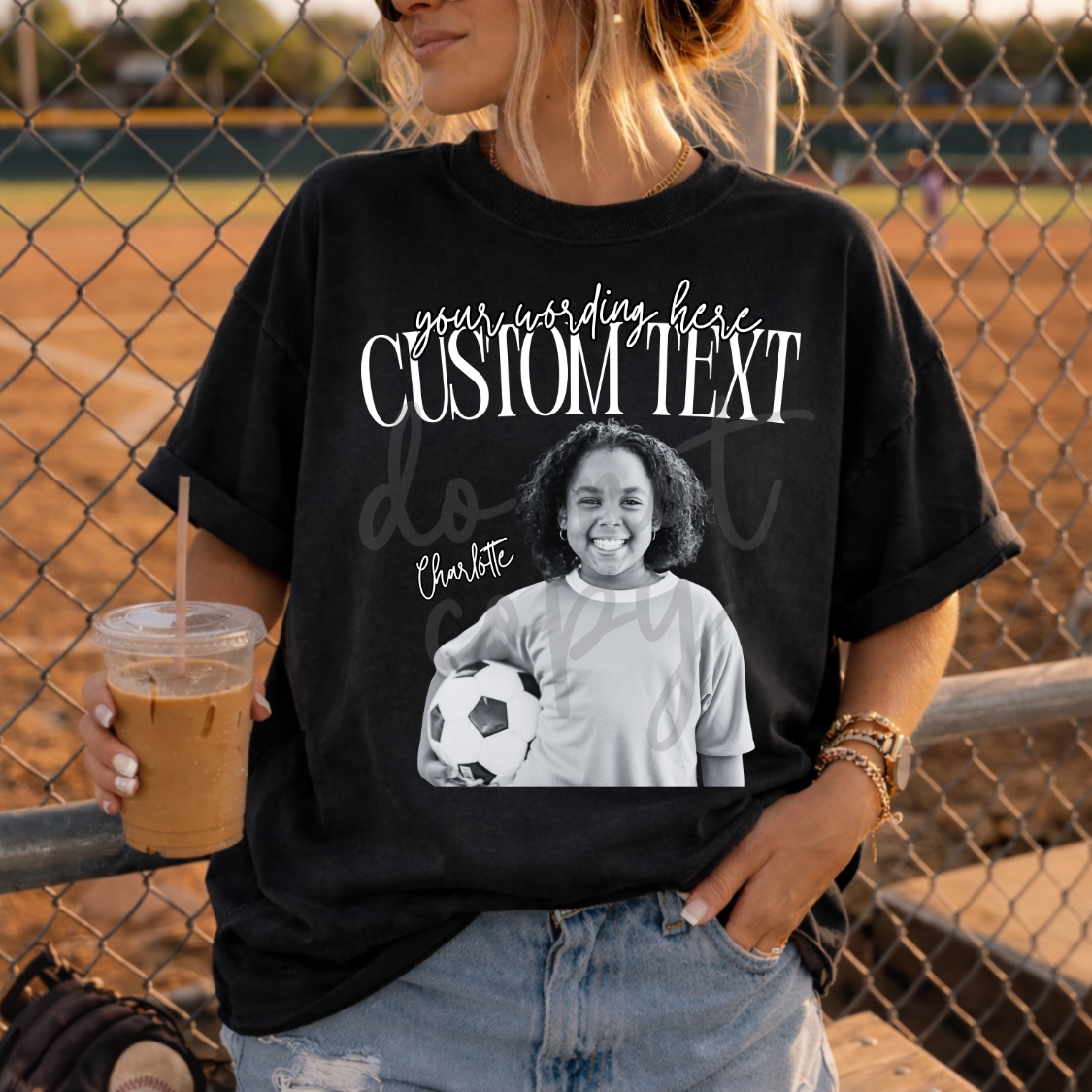 i'll always be your biggest fan editable photo canva template