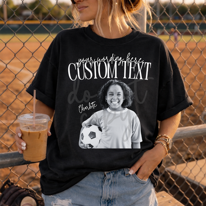 i'll always be your biggest fan editable photo canva template