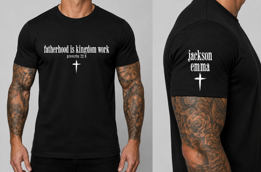 FATHERHOOD IS KINGDOM WORK EDITABLE TEMPLATE