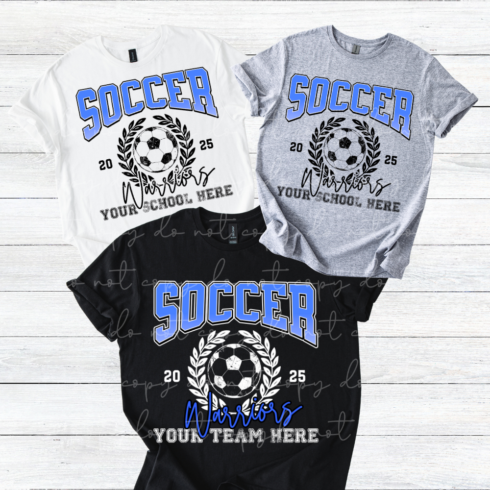 Soccer Wreath Editable Canva Template