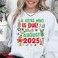 A Little Who is Due August 2025