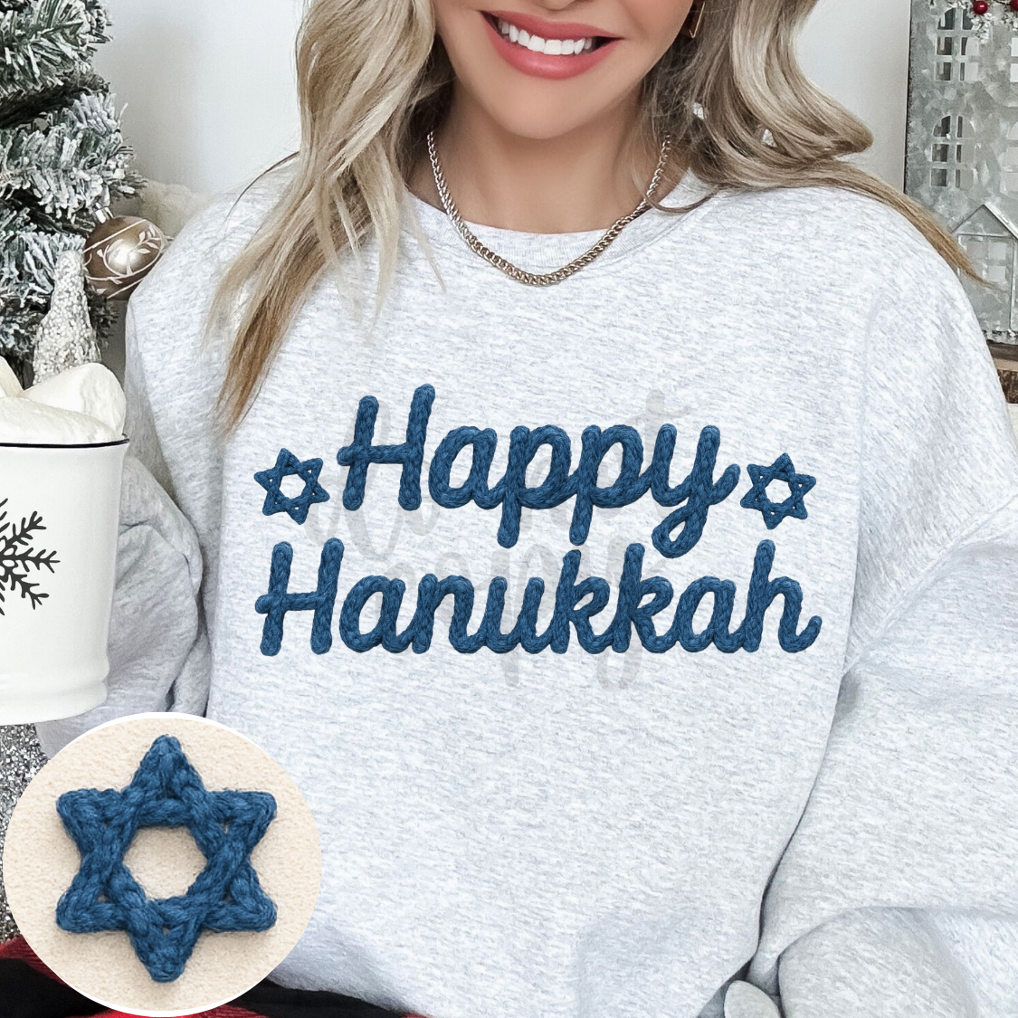 Hanukkah yarn