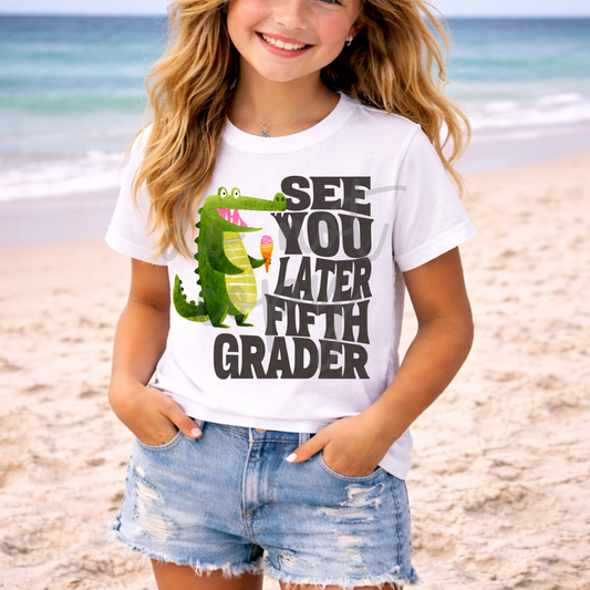 Parker & Jo™ Design Co. | See you later fifth grader png